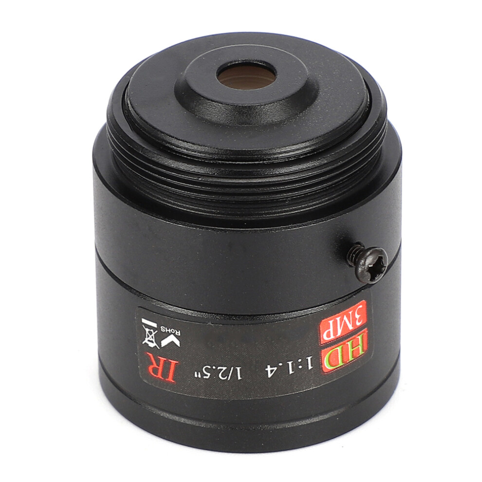 3Mp 6Mm F1.4 Cs Mount Cctv Lens Aluminum Alloy For Camera 8081362445816