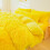 ERLOXO Fluffy Yellow Comforter Cover Set King 4