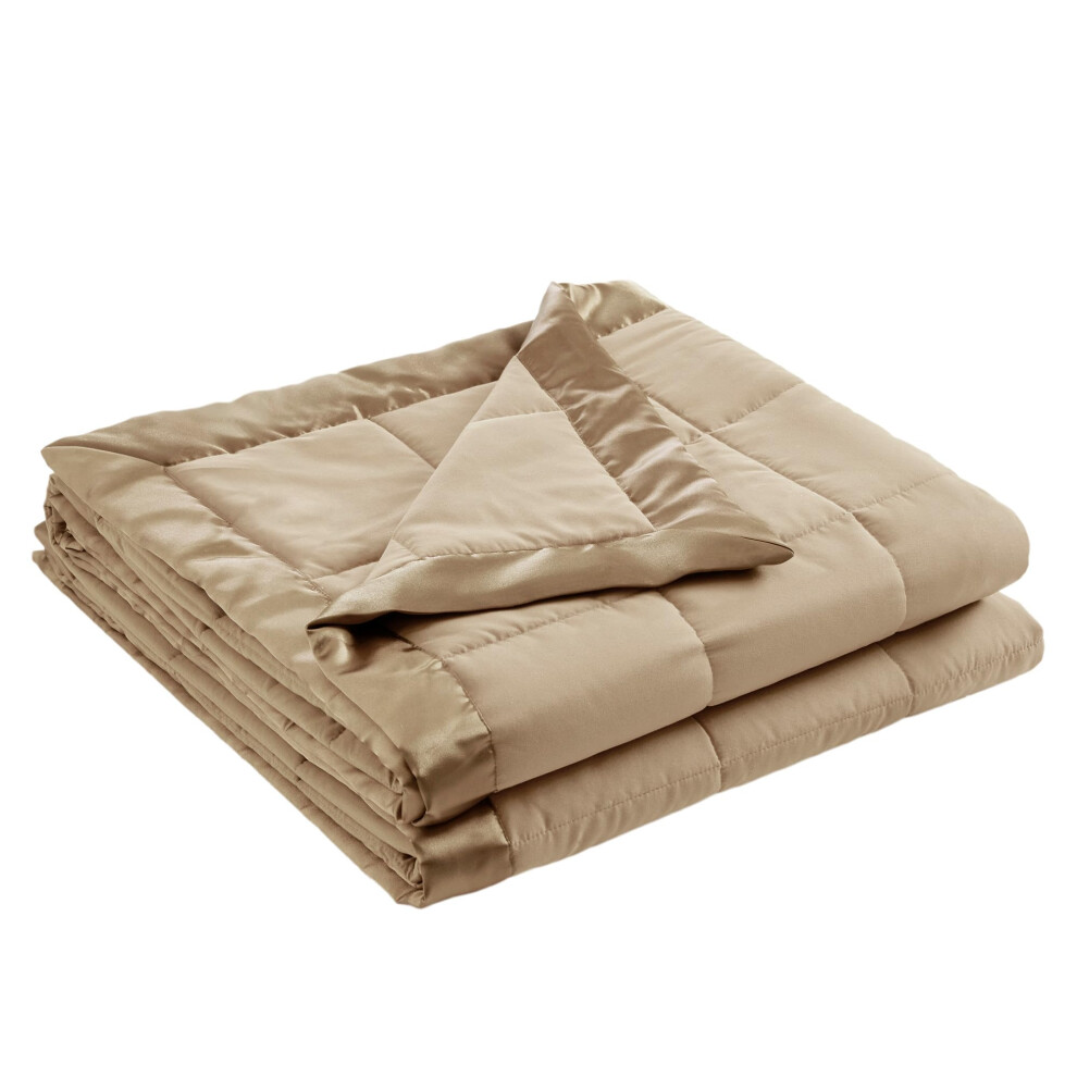 Madison Park Windom Down Alternative Blanket Premium 3M Scotchgard Moisture Wicking Treatment Lightweight And Soft Bed Cover For All Season Satin