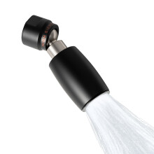 High Sierra Duschköpfe - KLASSIK Solid Metal 2.0 GPM Hochdruck-Duschkopf, patentierte Düse verstopft nie - Matt Schwarz