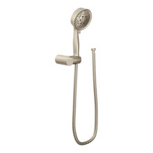 Moen Doccia Mano in Nickel Spazzolato Quattro Funzioni con Supporto e Tubo da 69 Pollici, 3636EPBN