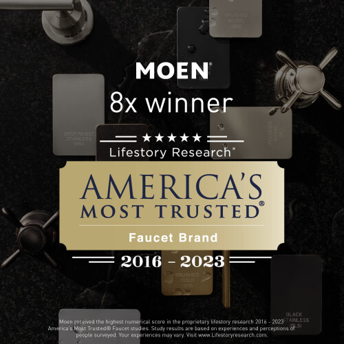 Moen 6399EPBN Level One-Function Eco-Performance douchekop, geborsteld nikkel 2