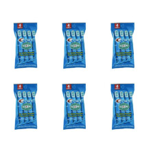 Porte de la crte | Mini brosses  dents jetables avec dentifrice et cure-dents pour le travail ou les voyages (paquet de 4 pices (24 brosses))