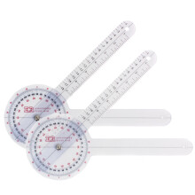 Ever Ready Erste Hilfe Kunststoff 12 Goniometer 360 Grad ISOM – 2er-Pack