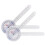 Ever Ready First Aid Plastic 12 Goniometer 360 Degree ISOM - 2 Pack 1