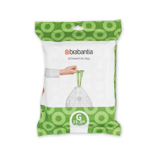 Brabantia Bin Liners, Size G, 23-30 L - 40 Bags
