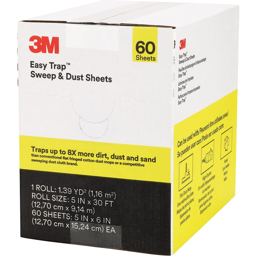 Essendant MMM59032W 5 in. X 30 ft., Easy Trap Duster - White