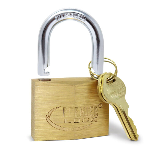 Premier Lock SBP07 massiv messing h?ngel?se 1-3/4-tommer 1-pak