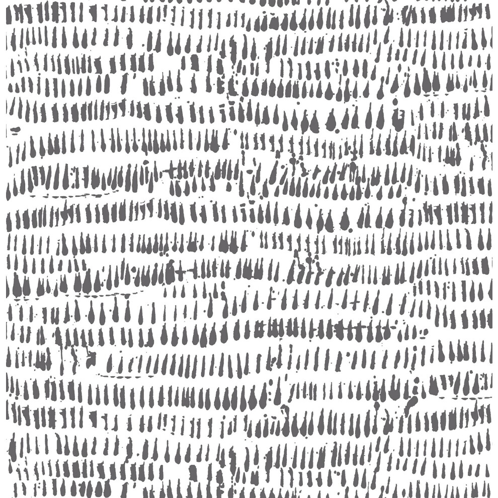 Nuwallpaper Nu2678 Kylver Peel & Stick Wallpaper Grey 091212285262