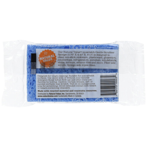 Natural Value zachte scrubspons (24 stuks) 1