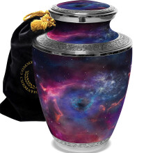 Urna kremacyjna Galaxy na prochy dla kobiet - pięknie wykonane i spersonalizowane urny kremacyjne na prochy ludzkie dla dorosłych kobiet