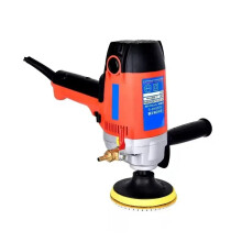 Stone polishing Machine, Variable Speed Water Mill Electric Injection Sander Polisher Marble Granite Concrete Stone Wet 900W(Package1) Red Package1