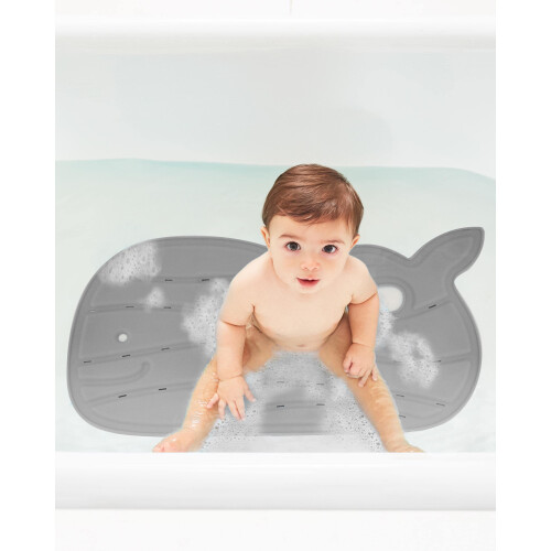 Skip Hop Skip Hop Antislip Baby Badmat, Moby, Grijs 1