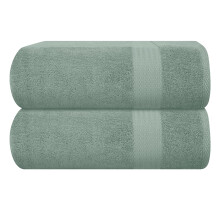 GLAMBURG Premium Cotton Oversized 2balen prosteradlo 35x70-100% cist bavlna - Ideln pro kadodenn pouit - Ultra mekk a vysoce sav - Lze prt