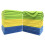 Polyte Premium Microfibre Cleaning Towel, 40x40 cm, 36 Pack, Blue,Green,Yellow 1