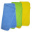 Polyte Premium Microfibre Cleaning Towel, 40x40 cm, 36 Pack, Blue,Green,Yellow 3