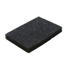 Bloco de esponja de lixa versátil para uso seco e úmido, lavável e reutilizável, dupla face, essencial para limpeza de cozinha, banheiro e carro.
