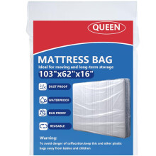 Plastic matraszak voor het verplaatsen van opslag Matrasbeschermerhoes Matraszak voor verwijdering (koningin)