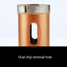 Professional 25-38mm Diamond Core Drill Bit for Marble & Glass