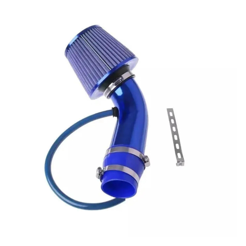 Car Air Intakes 76Mm High Flow Cold Air Intake Aluminum Pipe Turbo Induction Mushroom Head Filter For Car Racing Performance Upgrade(B) 9323874031088