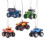 Monster Jam Kurt Adler Monster Jam Miniatur-Ornament-Set, 5-teilig 1