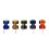 Monster Jam Kurt Adler Monster Jam Miniatur-Ornament-Set, 5-teilig 5