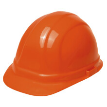 ERB 19135 Schutzhelm im Omega II-Kappenstil mit Schiebeverschluss in fluoreszierendem Orange