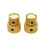 Elektrischer E-Bass-Gitarren-Dual-Concentric-Stacked-Control-Knobs, goldfarben, 2 Sets 3