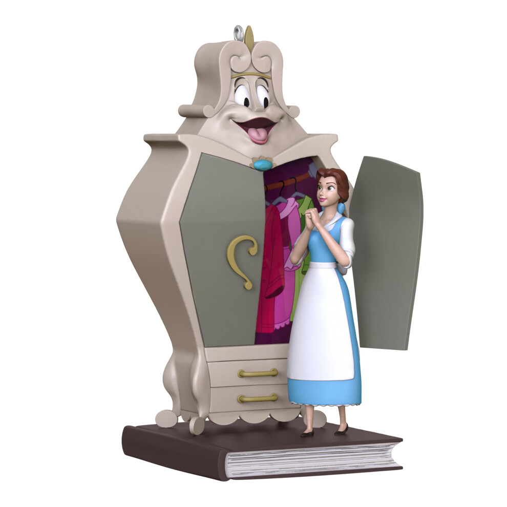 Hallmark Keepsake Christmas Ornament 2025 Disney Beauty And The Beast Belle With The Wardrobe Gifts For Disney Fans