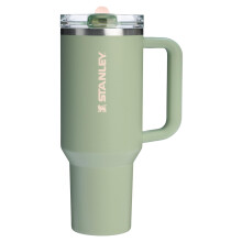 Stanley Quencher ProTour Flip Straw Tumbler with Leakproof Lid 40 oz | Built-In Straw and Handle | Cup Holder Compatible for Travel | Insulated Stainl