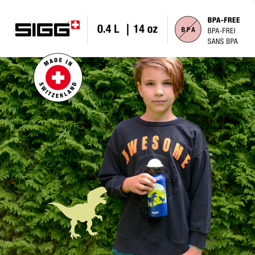 Sigg Sigg Glow Moon Dinos Bottle (0.4L) 1