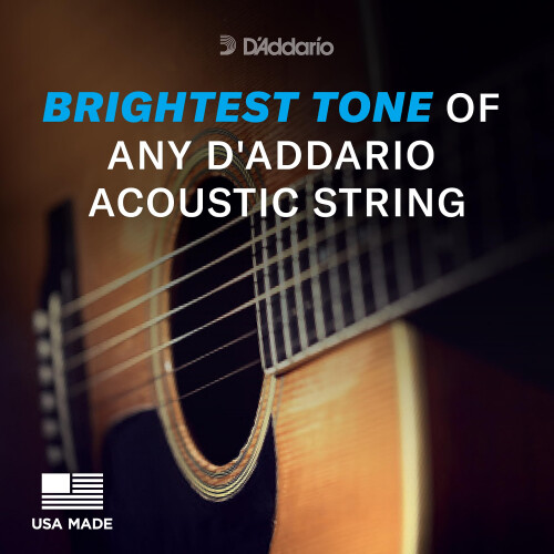 D'Addario EJ14 80/20 Bronze Bluegrass (.012-.056) Acoustic Guitar Strings 1