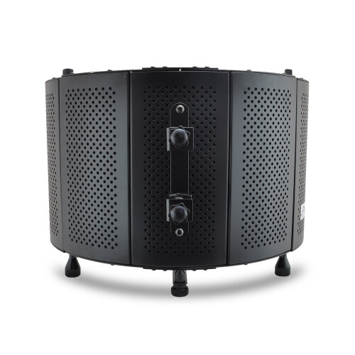 Pyle Microfoon Isolatieschild, Geluiddempende Schuim, Studio Kwaliteit, Verstelbare Mic Diepte 2