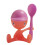 Alessi A di Alessi Cico Eggcup, Pink (ASG23 P) 1