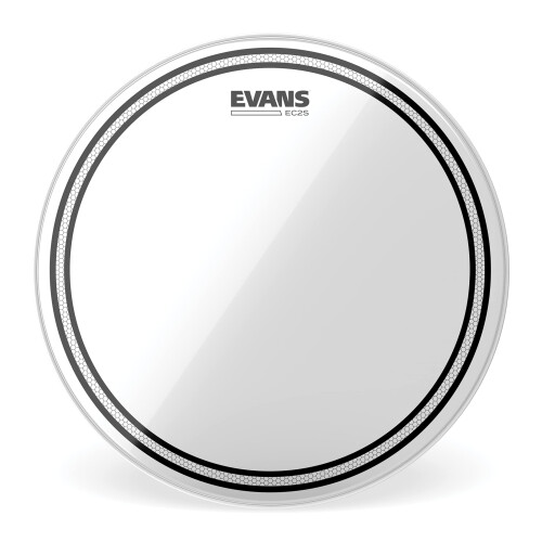 Evans TT12EC2S Edge Control 12-inch Tom Drum Head