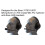 Crystal Mic Erstatningsluftfartsmikrofon forruder til Bose Typhoon (To (2) Pack A20 Model) 3