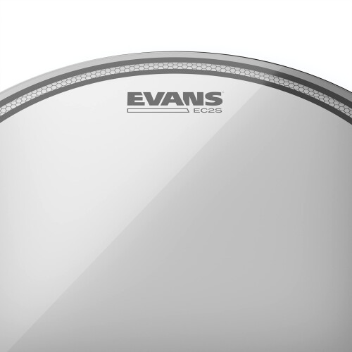 Evans TT12EC2S Edge Control 12-inch Tom Drum Head 1