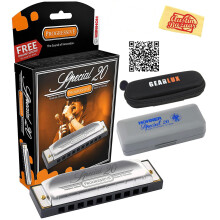 Online manul Hohner Special 20 Harmonica klc G Bundle s pouzdrem a letic hadrkem Austin Bazaar