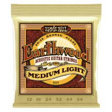Ernie Ball Earthwood Medium Light 80/20 Bronze akustiske guitarstrenge 12-54 Gauge (P02003)