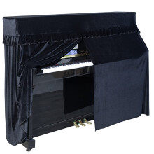 Mooson Copertura per pianoforte verticale Copertura antipolvere per pianoforte universale All-inclusive Leggera e di lusso Morbida e premium Ispe