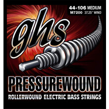 GHS-strenge Trykviklede basguitarstrenge (M7200) Medium 44-106