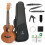 TOM 23" Sapele Konzertukulele - Mit Quick Locking Strap, Anfänger-Kit für Erwachsene, Kinder 1