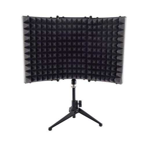 Pyle Geluidsisolatie Opname Booth Shield - 2" Dikke Opvouwbare Studio Microfoon Dempend Filter
