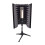 Pyle Geluidsisolatie Opname Booth Shield - 2" Dikke Opvouwbare Studio Microfoon Dempend Filter 4
