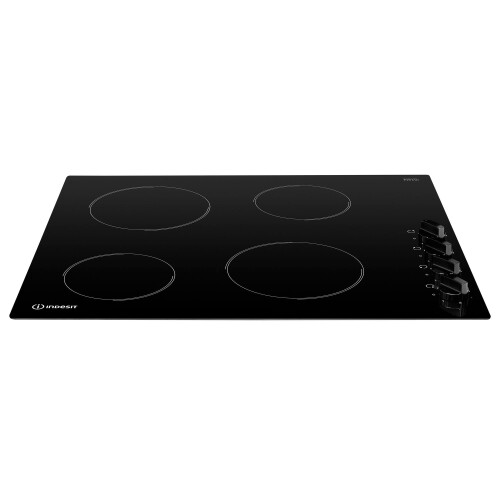Indesit Indesit RI860C 58cm 4 Burners Ceramic Hob Black