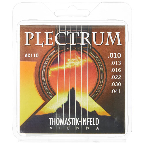 Thomastik-Infeld AC110 Akustiska gitarrstrngar - Plectrum Series 6 Strings Set E B G D A E
