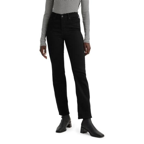 Levi's Levi's 314 Shaping Vaqueros Rectos para Mujer Soft Black 30 Regular