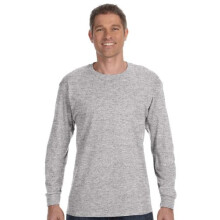 T-shirt a maniche lunghe Hanes TAGLESS 6.1