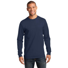 Maglietta essenziale a maniche lunghe Port & Company PC61LS