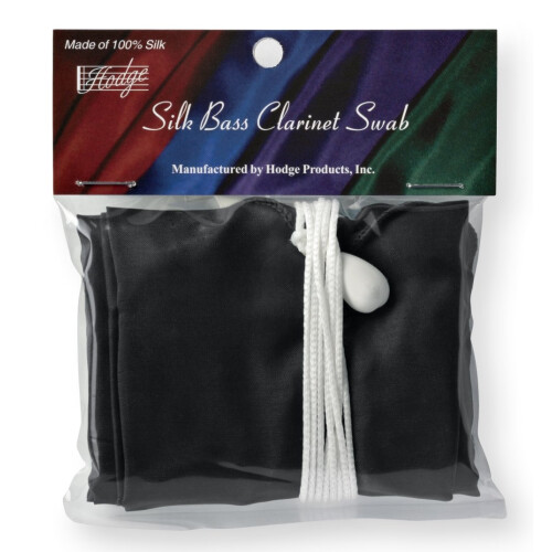 Hodge Silk Bass Clarinet Swab - Sort